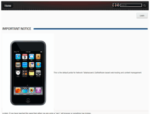 Tablet Screenshot of dnnhost1.nettally.com